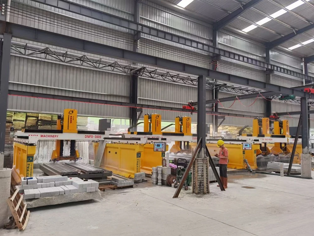 single head double beam machine